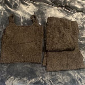 Skims cozy knit set